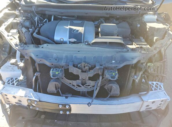 2T2HZMDA9MC262920 2021 LEXUS RX Green ძრავის განყოფილების ხედი