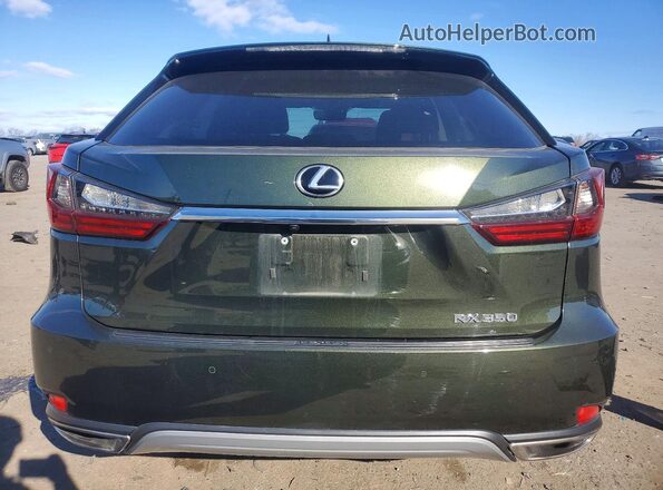 2T2HZMDA9MC262920 2021 LEXUS RX Green უკანა ხედი