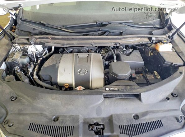 2T2HZMDA9MC301103 2021 LEXUS RX White ძრავის განყოფილების ხედი