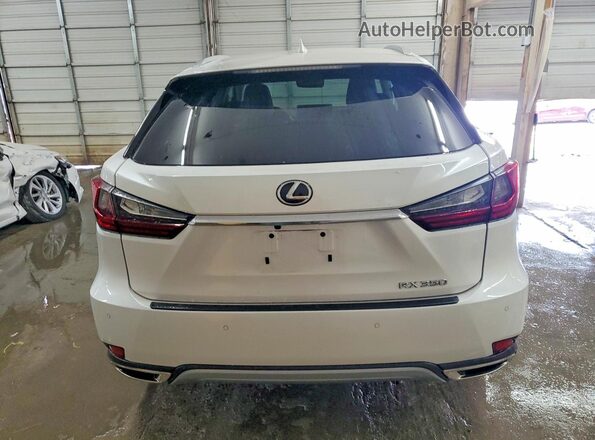 2T2HZMDA9MC301103 2021 LEXUS RX White უკანა ხედი