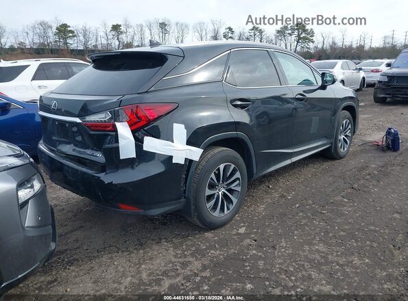 2T2HZMDA9NC314208 2022 LEXUS RX 350 Black Հետևի աջ