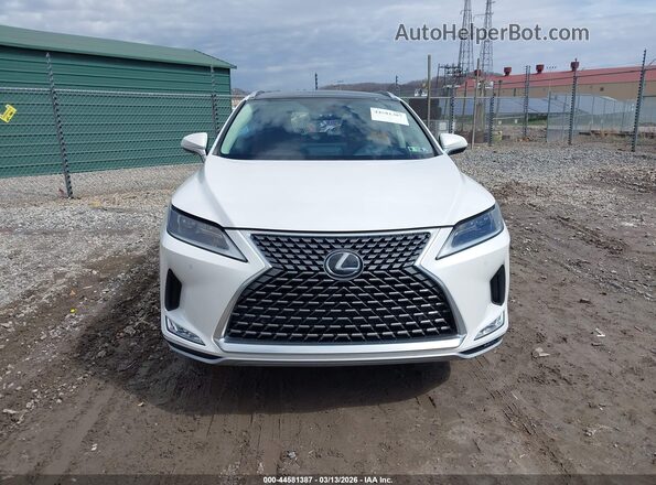 2T2HZMDA9NC357074 2022 LEXUS RX 350 White წინა პანელის ხედი