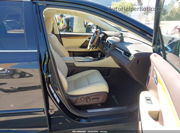 2T2HZMDAXLC215328 2020 LEXUS RX 350 Black Вид салону спереду