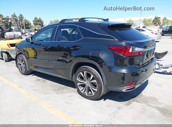 2T2HZMDAXLC215328 2020 LEXUS RX 350 Black Задня ліва чверть