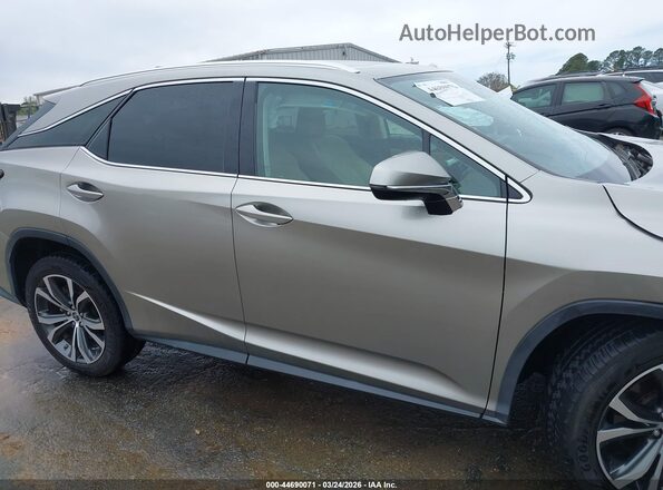 2T2HZMDAXLC225020 2020 LEXUS RX 350 Gray Widok wnętrza z tyłu