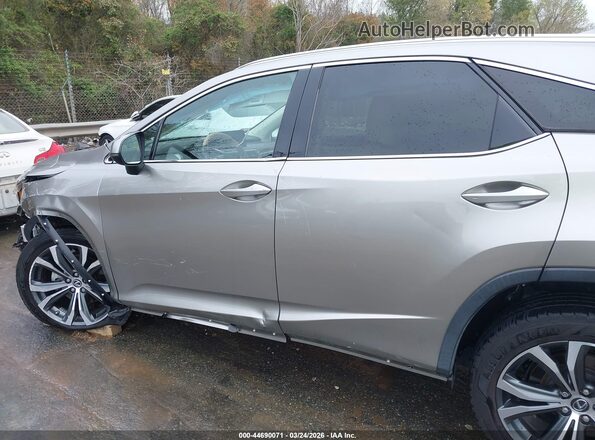 2T2HZMDAXLC225020 2020 LEXUS RX 350 Gray Widok wnętrza 360 stopni