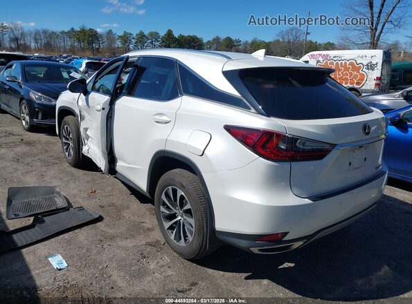2T2HZMDAXNC365782 2022 LEXUS RX 350 White Rear left