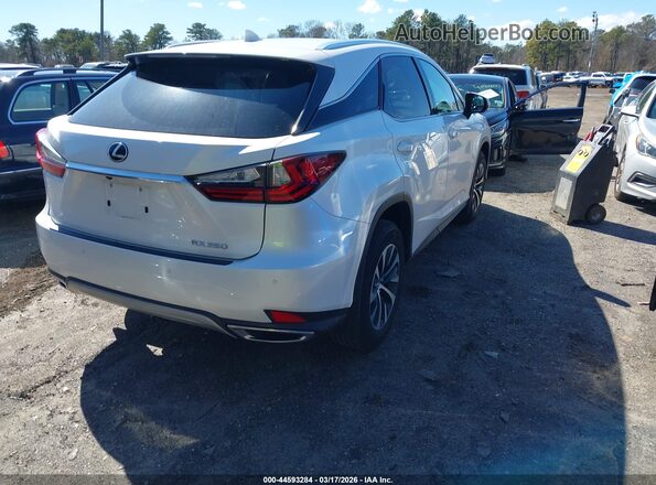 2T2HZMDAXNC365782 2022 LEXUS RX 350 White Rear right