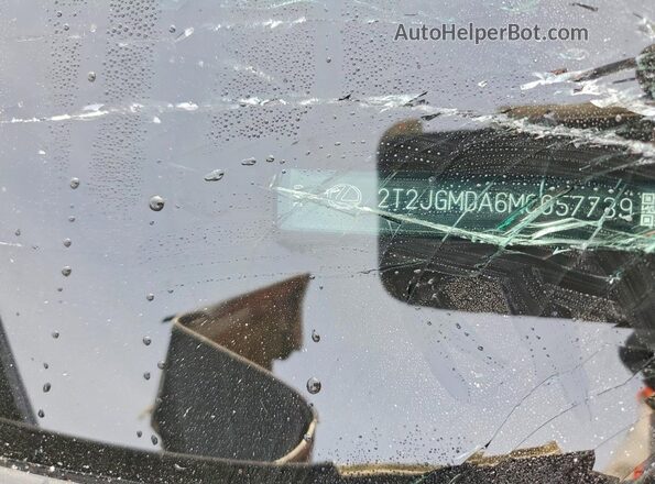2T2JGMDA6MC057739 2021 LEXUS RX Серый 