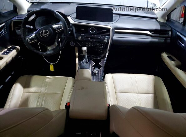 2T2JGMDA6MC067784 2021 LEXUS RX Cream წინა პანელის ხედი