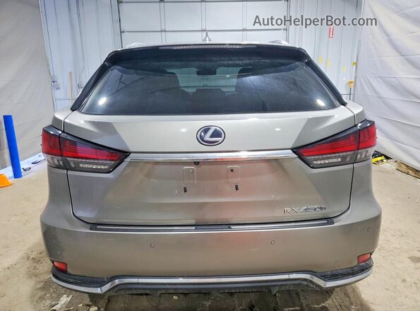 2T2JGMDA6MC067784 2021 LEXUS RX Cream უკანა ხედი