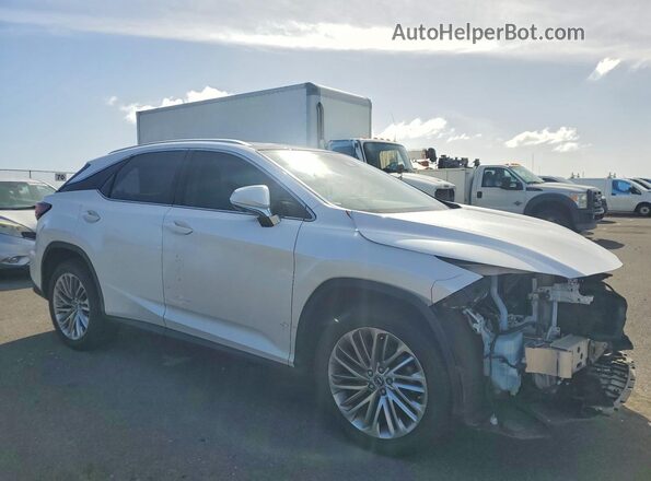 2T2JZMAA2LC154109 2020 LEXUS RX White Delantero derecho