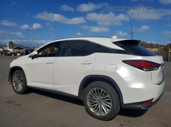 2T2JZMAA2LC154109 2020 LEXUS RX White Trasero izquierdo