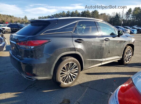 2T2JZMAA5MC186313 2021 LEXUS RX Black უკანა მარჯვენა