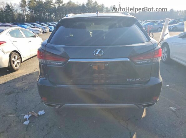 2T2JZMAA5MC186313 2021 LEXUS RX Black უკანა ხედი