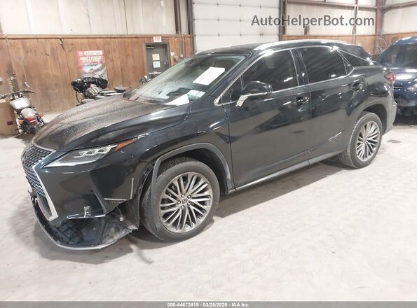 2T2JZMAA7MC219103 2021 LEXUS RX 350 Black Передня ліва чверть