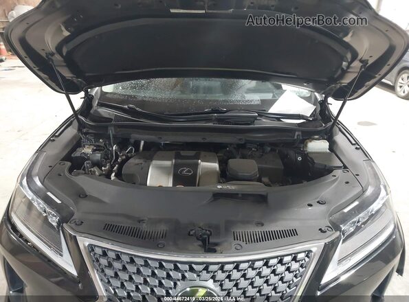 2T2JZMAA7MC219103 2021 LEXUS RX 350 Black Вид ззаду
