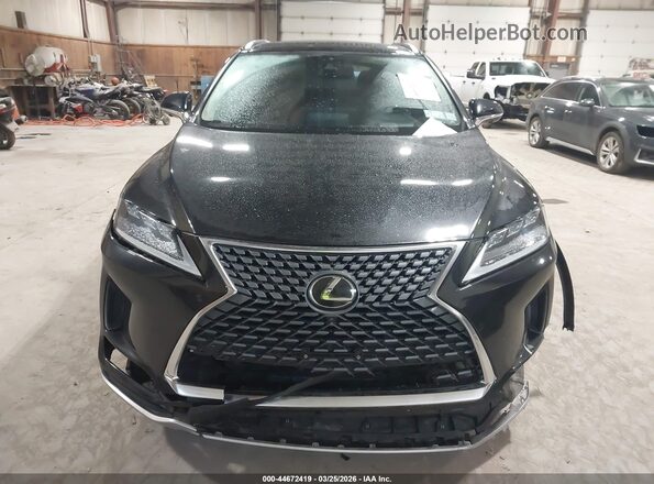 2T2JZMAA7MC219103 2021 LEXUS RX 350 Black Вид щитка приладів
