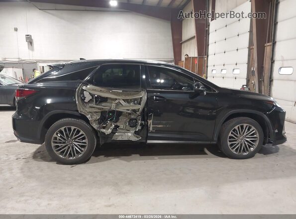 2T2JZMAA7MC219103 2021 LEXUS RX 350 Black Вид задньої частини салону