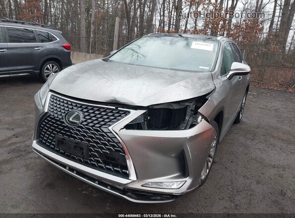 2T2JZMDA0MC265268 2021 LEXUS RX 350 Silver Вид спереду
