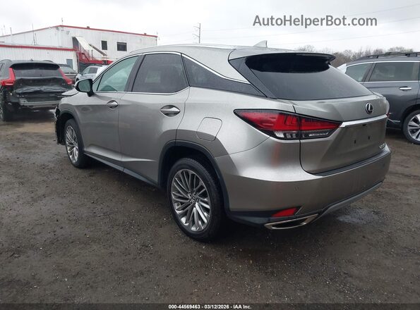 2T2JZMDA0MC265268 2021 LEXUS RX 350 Silver Задня ліва чверть