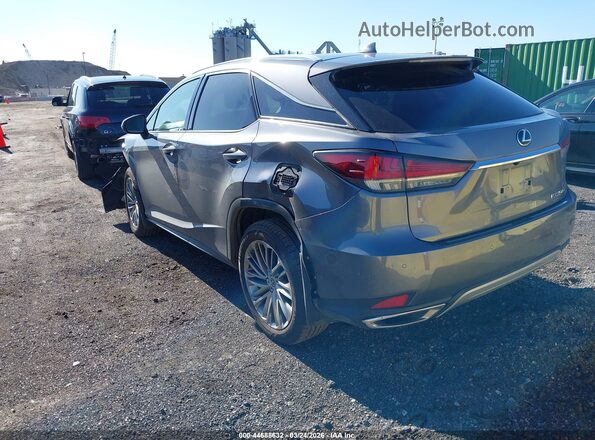 2T2JZMDA3NC363907 2022 LEXUS RX 350 Gray Задня ліва чверть