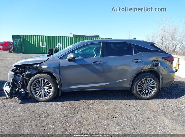 2T2JZMDA3NC363907 2022 LEXUS RX 350 Gray Панорамний вид салону 360°