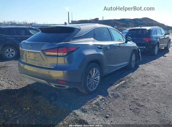 2T2JZMDA3NC363907 2022 LEXUS RX 350 Gray Задня права чверть