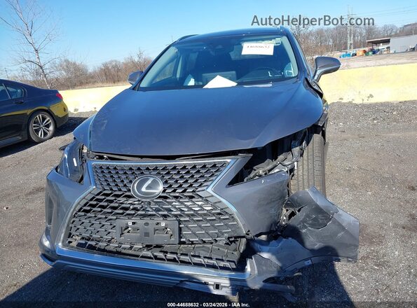 2T2JZMDA3NC363907 2022 LEXUS RX 350 Gray Вид щитка приладів