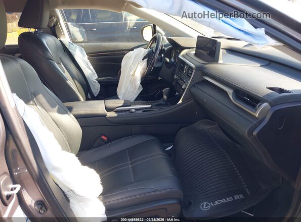 2T2JZMDA3NC363907 2022 LEXUS RX 350 Gray Вид салону спереду
