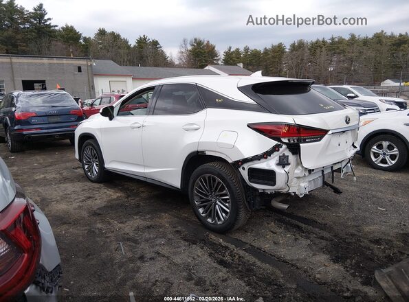 2T2JZMDA6MC259829 2021 LEXUS RX 350 White Trasero izquierdo