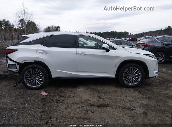 2T2JZMDA6MC259829 2021 LEXUS RX 350 White Vista interior trasera