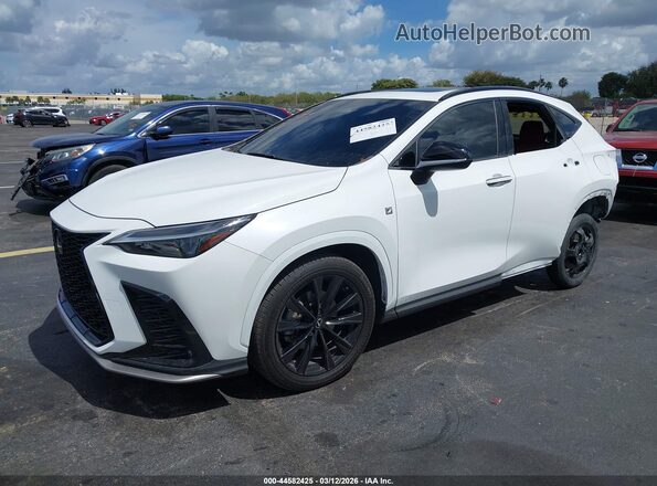 2T2KGCEZ1RC034525 2024 LEXUS NX 350 White Առջևի ձախ երեք քառորդ տեսարան