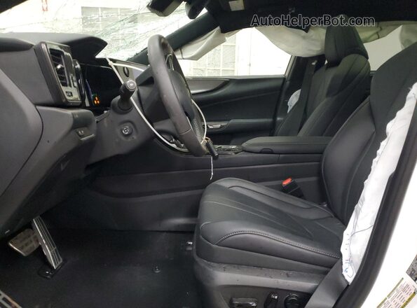 2T2KGCEZ1SC074383 2025 LEXUS NX White Widok wnętrza z przodu