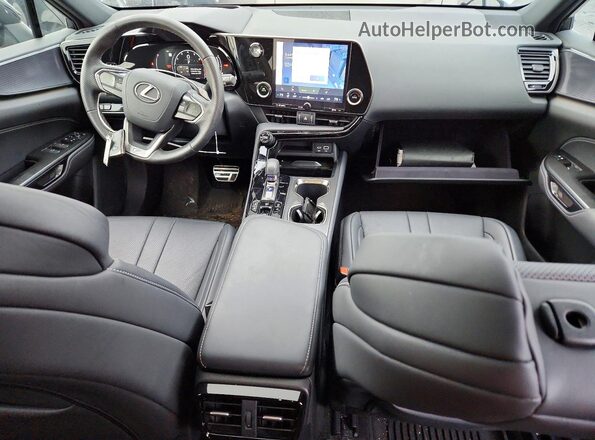 2T2KGCEZ2SC075509 2025 LEXUS NX Gray წინა პანელის ხედი