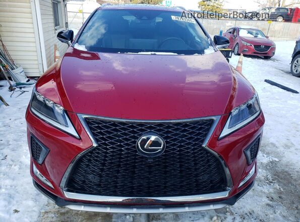 2T2SZMDA0NC358393 2022 LEXUS RX Red Vista frontal