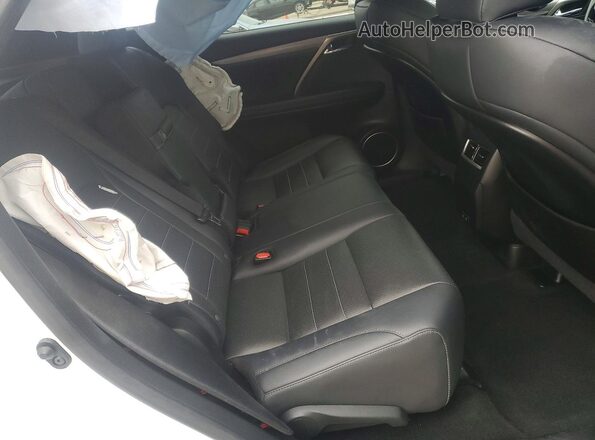 2T2SZMDA8MC293016 2021 LEXUS RX White Widok wnętrza z tyłu