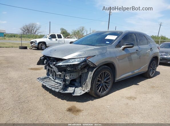 2T2YZMDA0LC255630 2020 LEXUS RX 350 Серый Передняя левая четверть