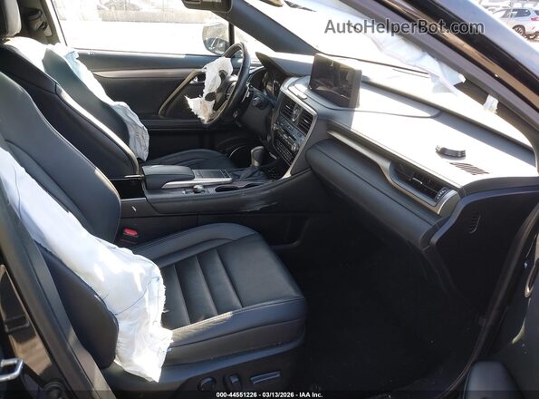 2T2YZMDA2LC242863 2020 LEXUS RX 350 Black Widok wnętrza z przodu