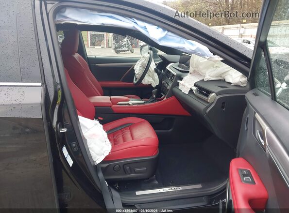 2T2YZMDA2MC279252 2021 LEXUS RX 350 Black Widok wnętrza z przodu