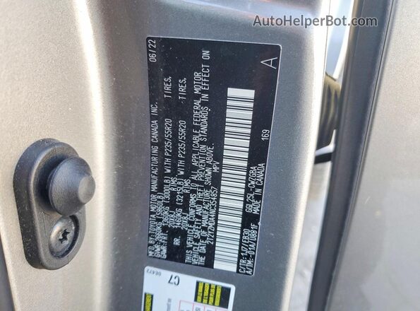 2T2YZMDA4NC354857 2022 LEXUS RX Gray 