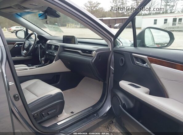 2T2ZZMCA1HC067633 2017 LEXUS RX 350 Gray Front interior view