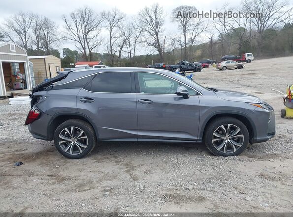 2T2ZZMCA1HC067633 2017 LEXUS RX 350 Gray Rear interior view