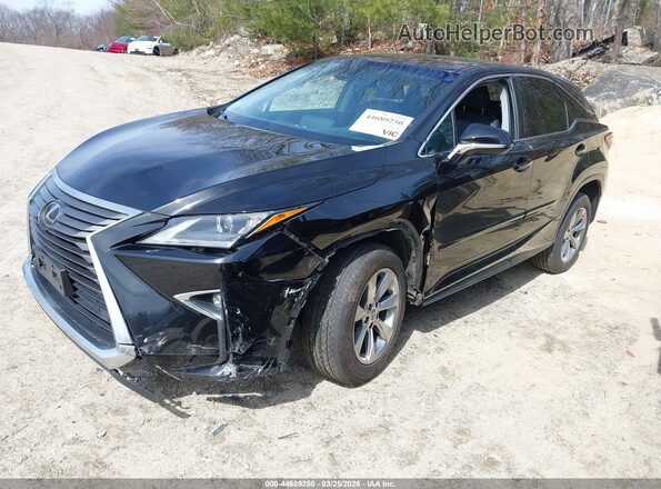 2T2ZZMCA1JC105934 2018 LEXUS RX 350 Black Vista tres cuartos delantera izquierda