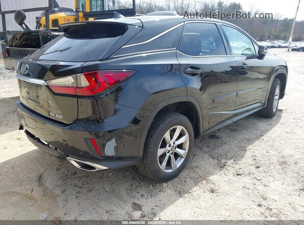 2T2ZZMCA1JC105934 2018 LEXUS RX 350 Black Trasero derecho