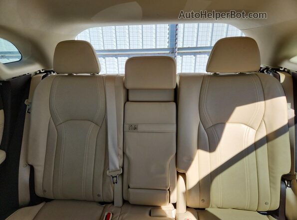 2T2ZZMCA2GC012235 2016 LEXUS RX Gray Вид задніх сидінь