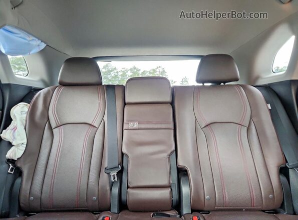 2T2ZZMCA3GC009635 2016 LEXUS RX Black უკანა სავარძლების ხედი
