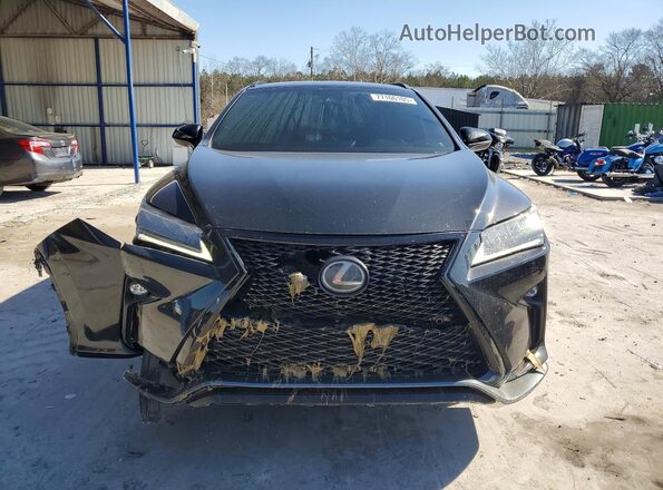 2T2ZZMCA4HC055864 2017 LEXUS RX Black Widok z przodu