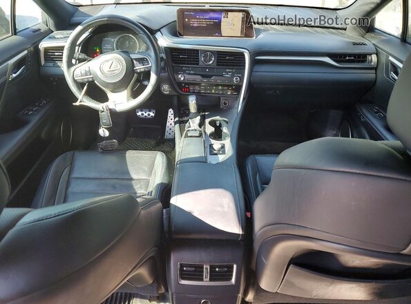 2T2ZZMCA4HC055864 2017 LEXUS RX Black Widok deski rozdzielczej