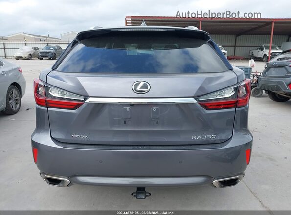 2T2ZZMCA4JC112327 2018 LEXUS RX 350 Gray 